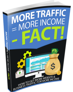 More Traffic = More Income - Fact